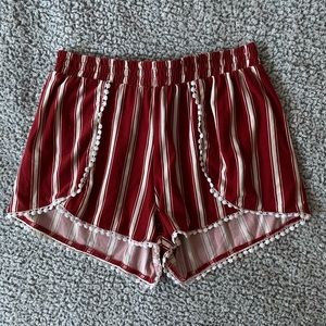 Rue21 Striped Shorts — Size M